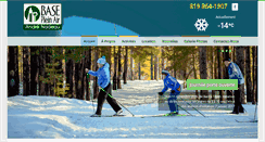 Desktop Screenshot of basepleinair.ca